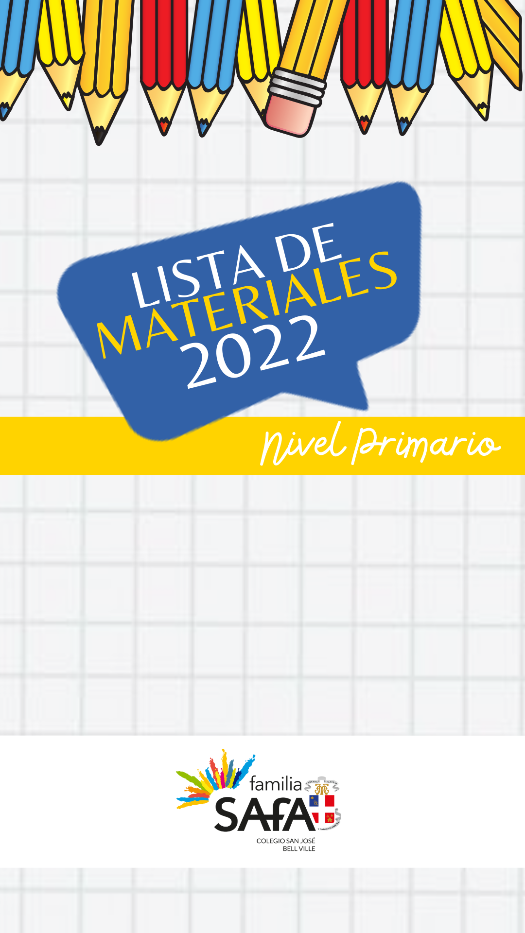 Listado de materiales 2022